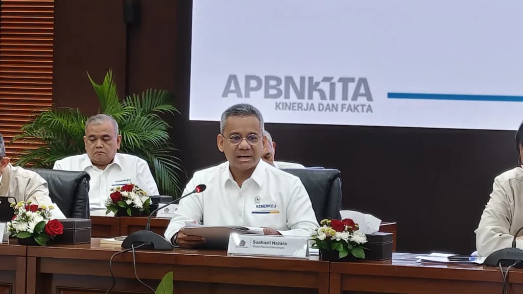 Wakil Menteri Keuangan, Suahasil Nazara. (Sumber: owrite/Anisa Aulia) Wakil Menteri Keuangan, Suahasil Nazara. (Sumber: owrite/Anisa Aulia)