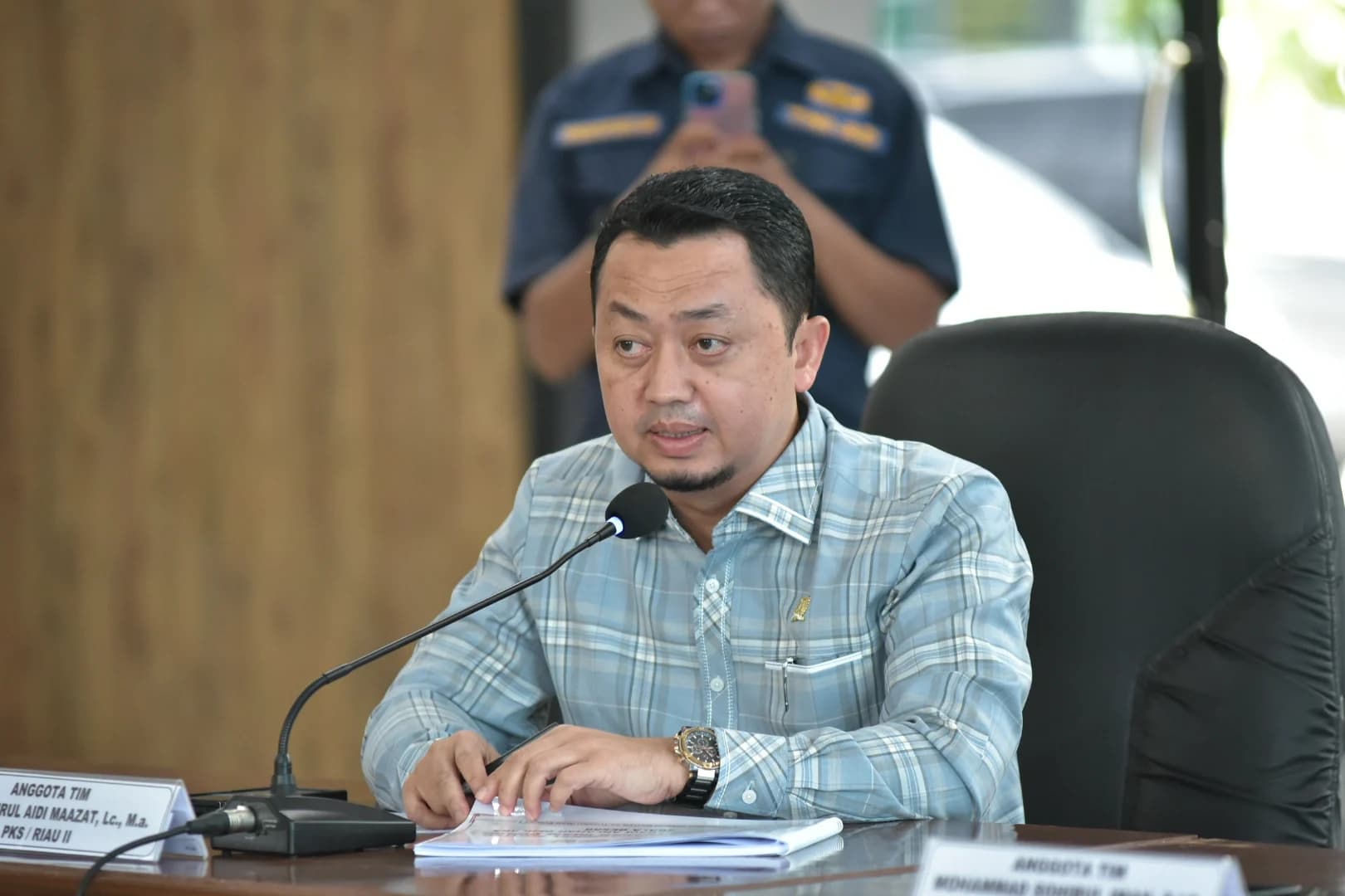 Anggota Komisi I DPR RI Syahrul Aidi Maazat Anggota Komisi I DPR RI Syahrul Aidi Maazat