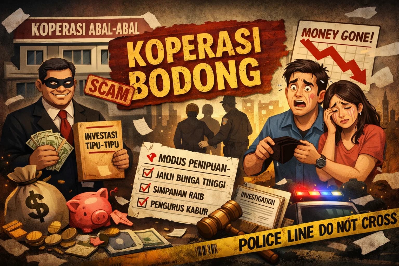 gambar ilustrai koperasi bodong gambar ilustrai koperasi bodong