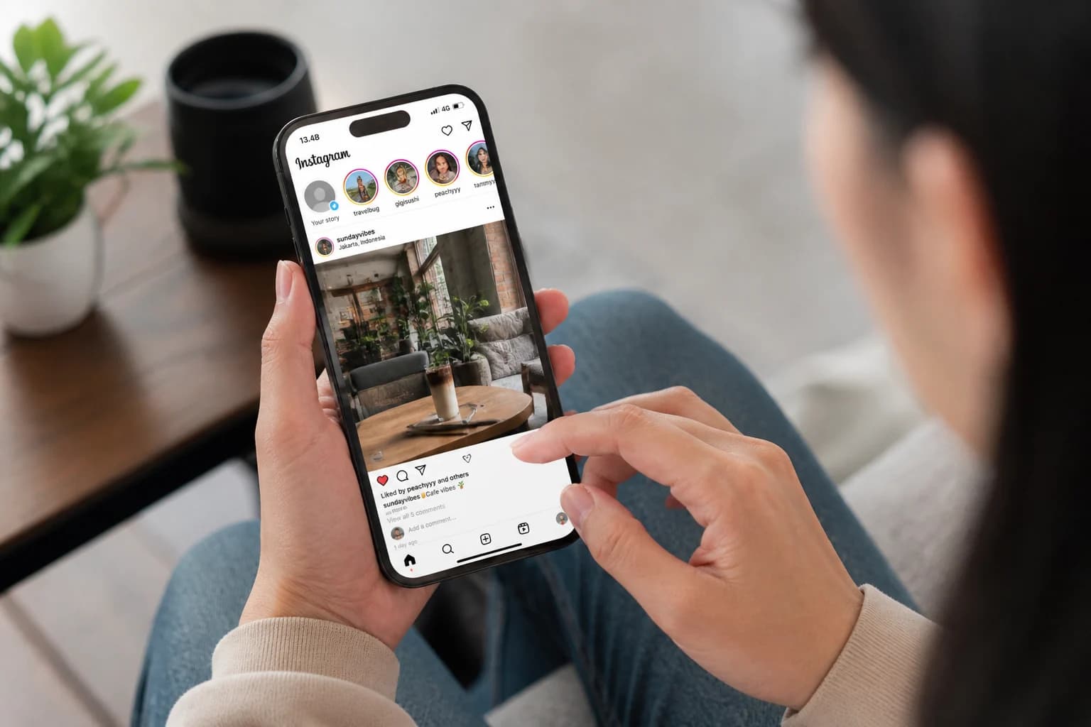Ilustrasi pengguna Instagram Ilustrasi pengguna Instagram