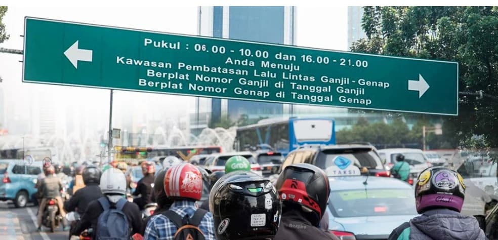 Ganjil genap di Jakarta Ganjil genap di Jakarta