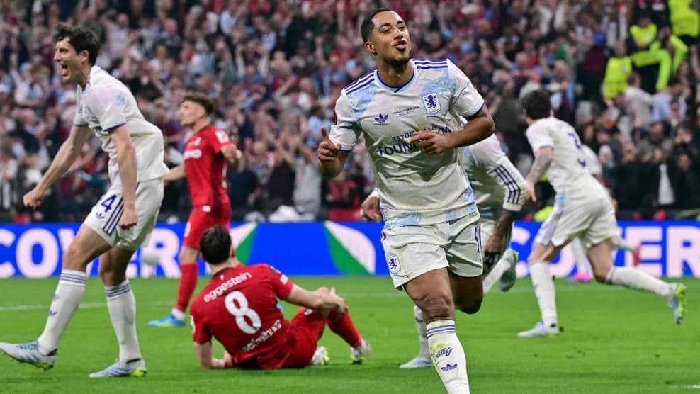 Pertandingan Final Liga Europa antara Aston Villa melawan Freiburg Pertandingan Final Liga Europa antara Aston Villa melawan Freiburg