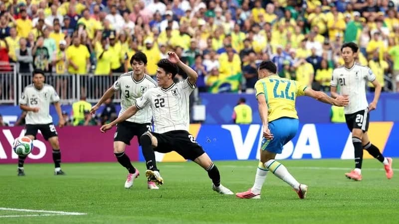 Gabirel Martineli jadi pembeda Brasil lawan Jepang di 32 Besar Piala Dunia 2026 (Foto: Dok. FIFA) Gabirel Martineli jadi pembeda Brasil lawan Jepang di 32 Besar Piala Dunia 2026 (Foto: Dok. FIFA)