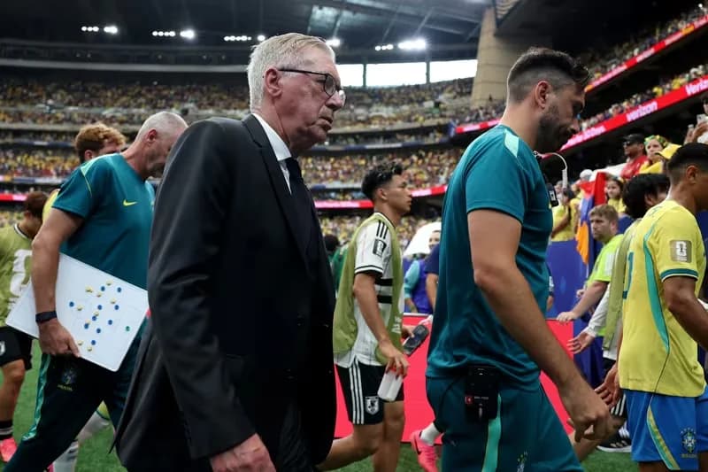 Pelatih Timnas Brasil, Carlo Ancelotti Pelatih Timnas Brasil, Carlo Ancelotti