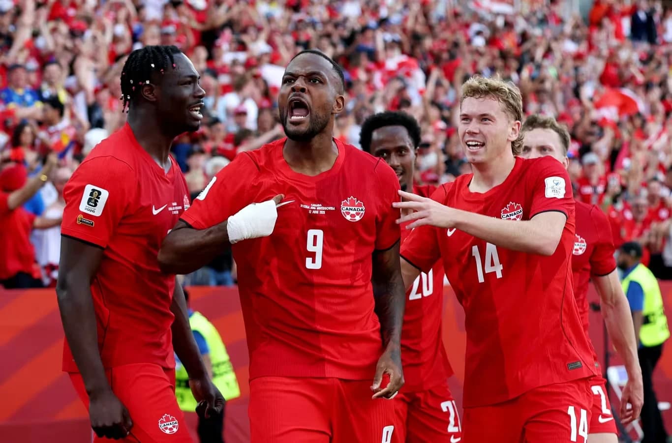 Timnas Kanada berhadapan dengan Timnas Bosnia pada pertandingan pertama Grup B Piala Dunia 2026 Timnas Kanada berhadapan dengan Timnas Bosnia pada pertandingan pertama Grup B Piala Dunia 2026