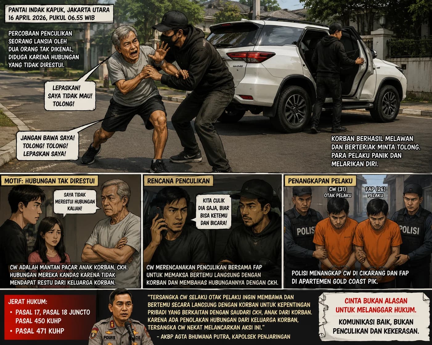 Ilustrasi kejadian dibuat oleh AI. Ilustrasi kejadian dibuat oleh AI.