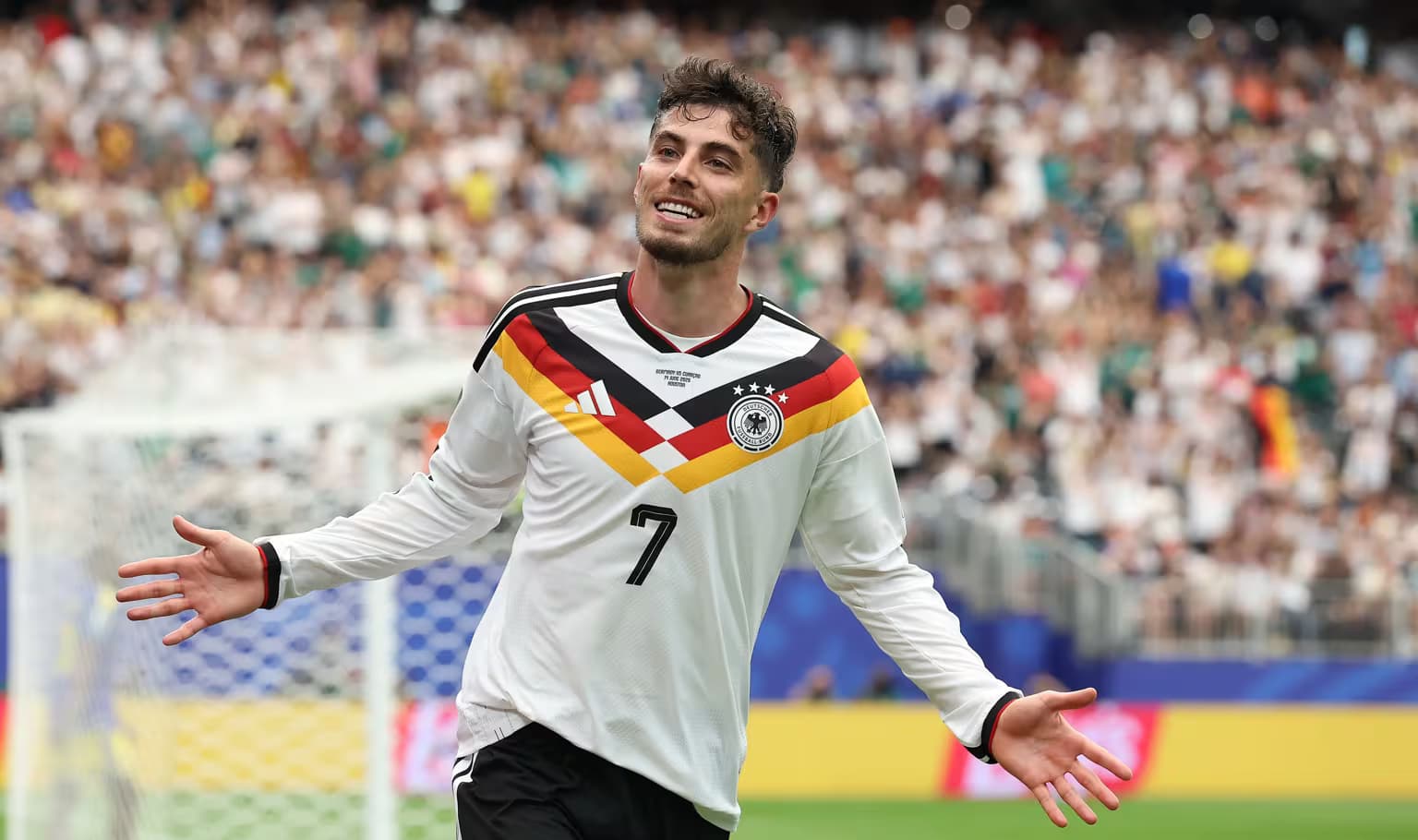 Pemain Timnas Jerman Kai Havertz dalam Piala Dunia 2026. Pemain Timnas Jerman Kai Havertz dalam Piala Dunia 2026.