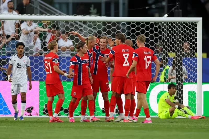 Fenomena sepatu pink pada Piala Dunia 2026. Fenomena sepatu pink pada Piala Dunia 2026.