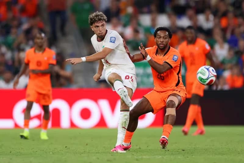 Pertandingan antara Belanda melawan Maroko Pertandingan antara Belanda melawan Maroko