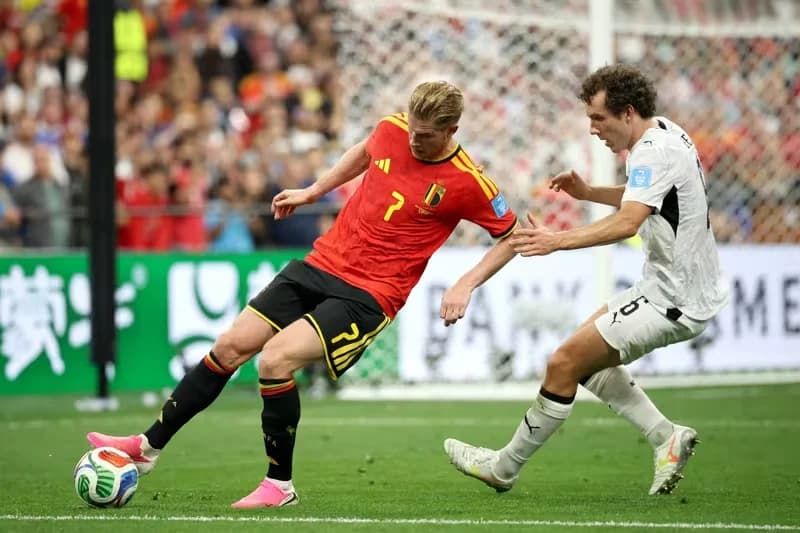 Kevin De Bruyne menggila saat Belgia hajar Selandia Baru 5-1 di Piala Dunia 2026 Kevin De Bruyne menggila saat Belgia hajar Selandia Baru 5-1 di Piala Dunia 2026