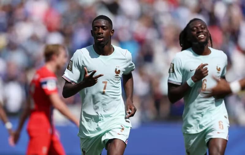 Ousmane Dembele jadi bintang saat Prancis kalahkan Norwegia 4-1 Ousmane Dembele jadi bintang saat Prancis kalahkan Norwegia 4-1