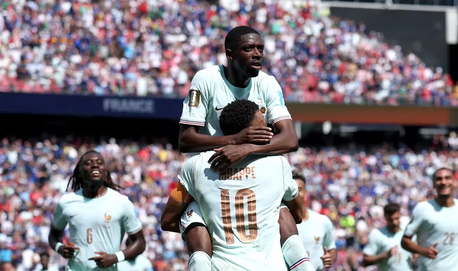 Duet Ousmane Dembele dan Kylian Mbappe masih menjadi senjata andalan Prancis Duet Ousmane Dembele dan Kylian Mbappe masih menjadi senjata andalan Prancis