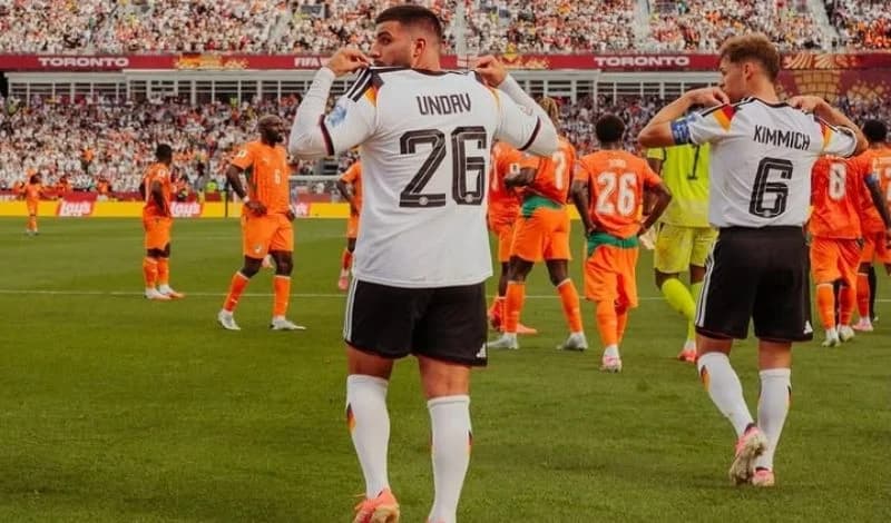 Deniz Undav jadi pahlawan Jerman usai mengalahkan Pantai Gading 2-1 di Piala Dunia 2026. Deniz Undav jadi pahlawan Jerman usai mengalahkan Pantai Gading 2-1 di Piala Dunia 2026.