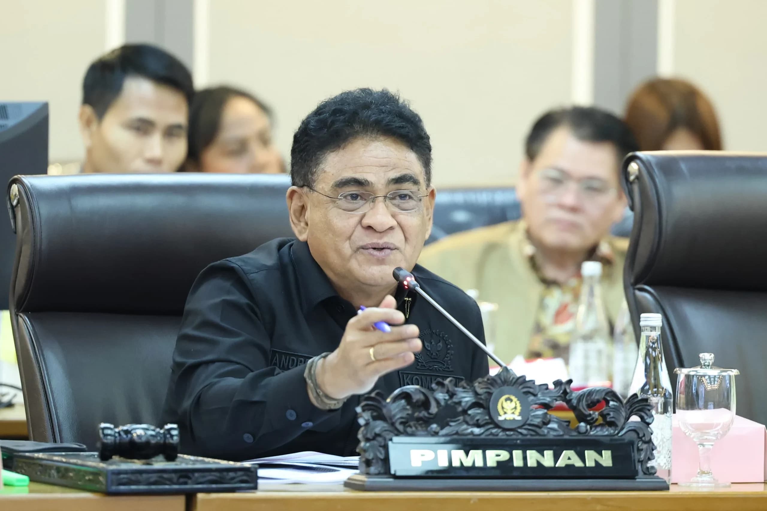 Wakil Ketua Komisi XIII DPR RI Andreas Hugo Pareira Wakil Ketua Komisi XIII DPR RI Andreas Hugo Pareira