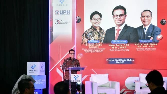 Wakil Menteri Komunikasi dan Digital (Wamenkomdigi) Nezar Patria Wakil Menteri Komunikasi dan Digital (Wamenkomdigi) Nezar Patria