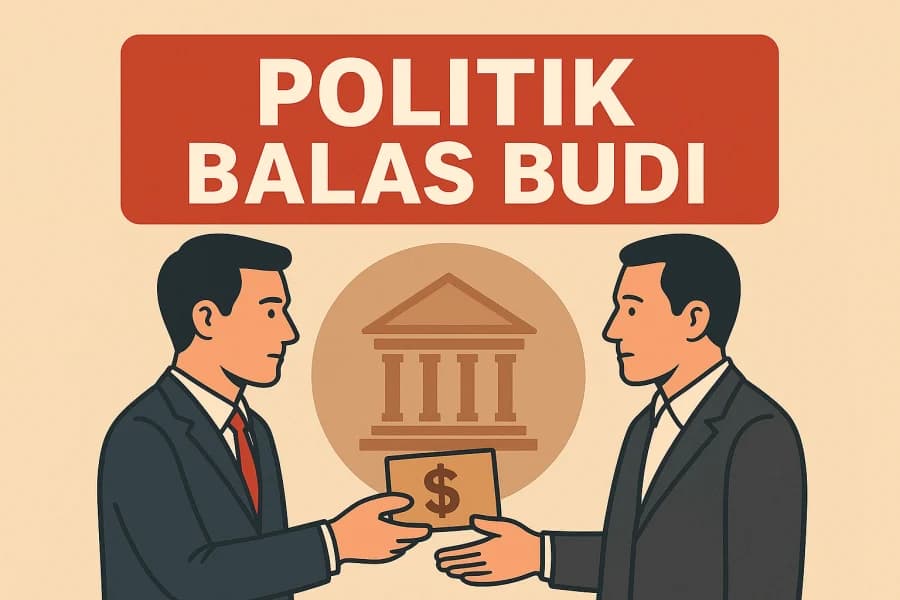 gambar ilustrasi politik balas budi gambar ilustrasi politik balas budi