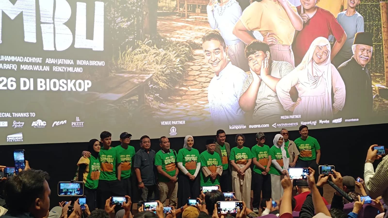 Press Conference Film Anak-Anak Bambu di XXI Epicentrum Jakarta Rabu (15/07/2026). Press Conference Film Anak-Anak Bambu di XXI Epicentrum Jakarta Rabu (15/07/2026).