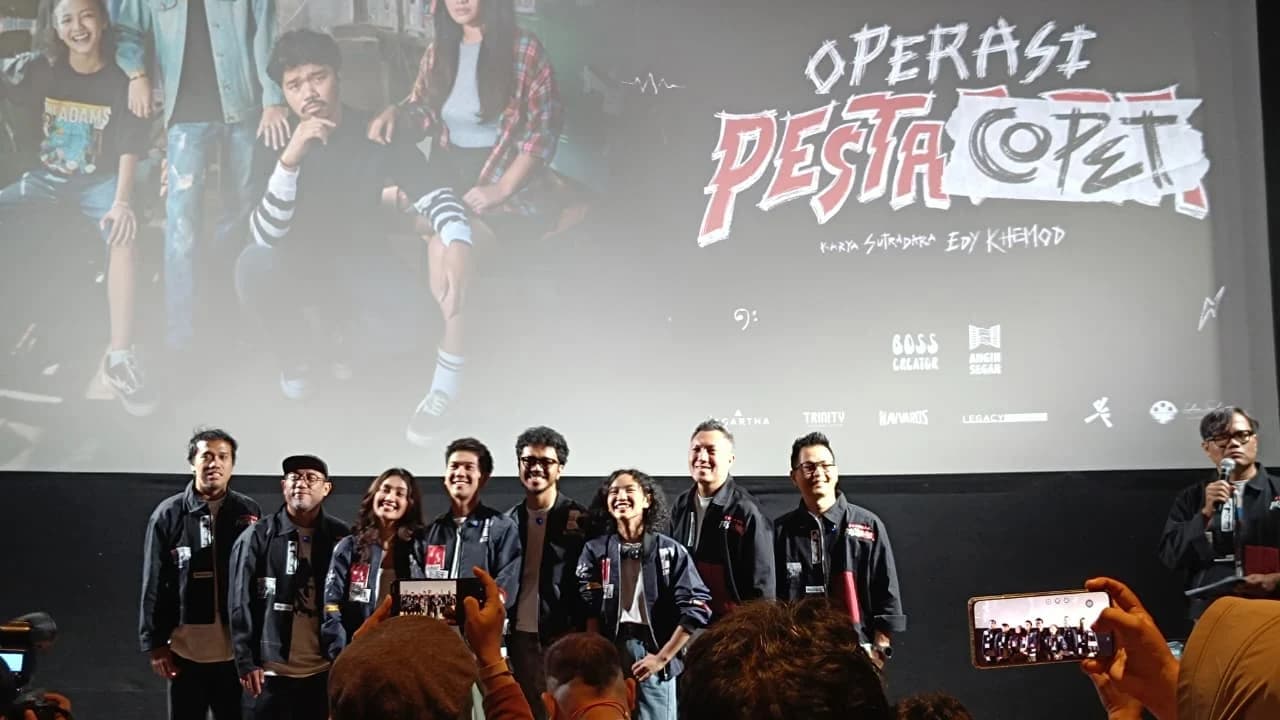 Konferensi pers rilis Official Trailer 2 dan Original Soundtrack Operasi Pesta Copet Konferensi pers rilis Official Trailer 2 dan Original Soundtrack Operasi Pesta Copet