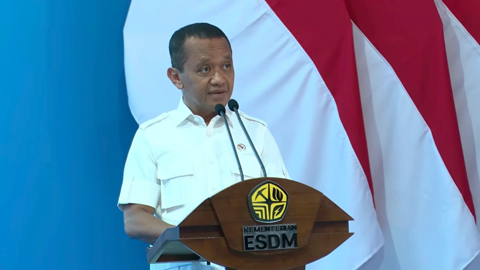 Menteri ESDM, Bahlil Lahadalia. (Sumber: Youtube Kementerian ESDM) Menteri ESDM, Bahlil Lahadalia. (Sumber: Youtube Kementerian ESDM)