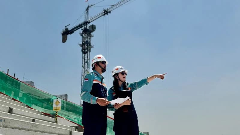 PT Wijaya Karya Bangunan Gedung Tbk (WEGE) membukukan pendapatan sebesar Rp404,85 miliar pada semester I 2026. PT Wijaya Karya Bangunan Gedung Tbk (WEGE) membukukan pendapatan sebesar Rp404,85 miliar pada semester I 2026.