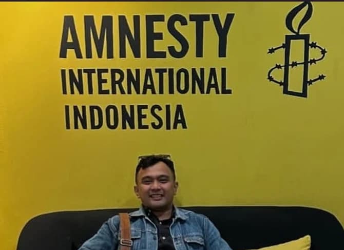 Manajer Media Amnesty International Indonesia Haeril Halim Manajer Media Amnesty International Indonesia Haeril Halim