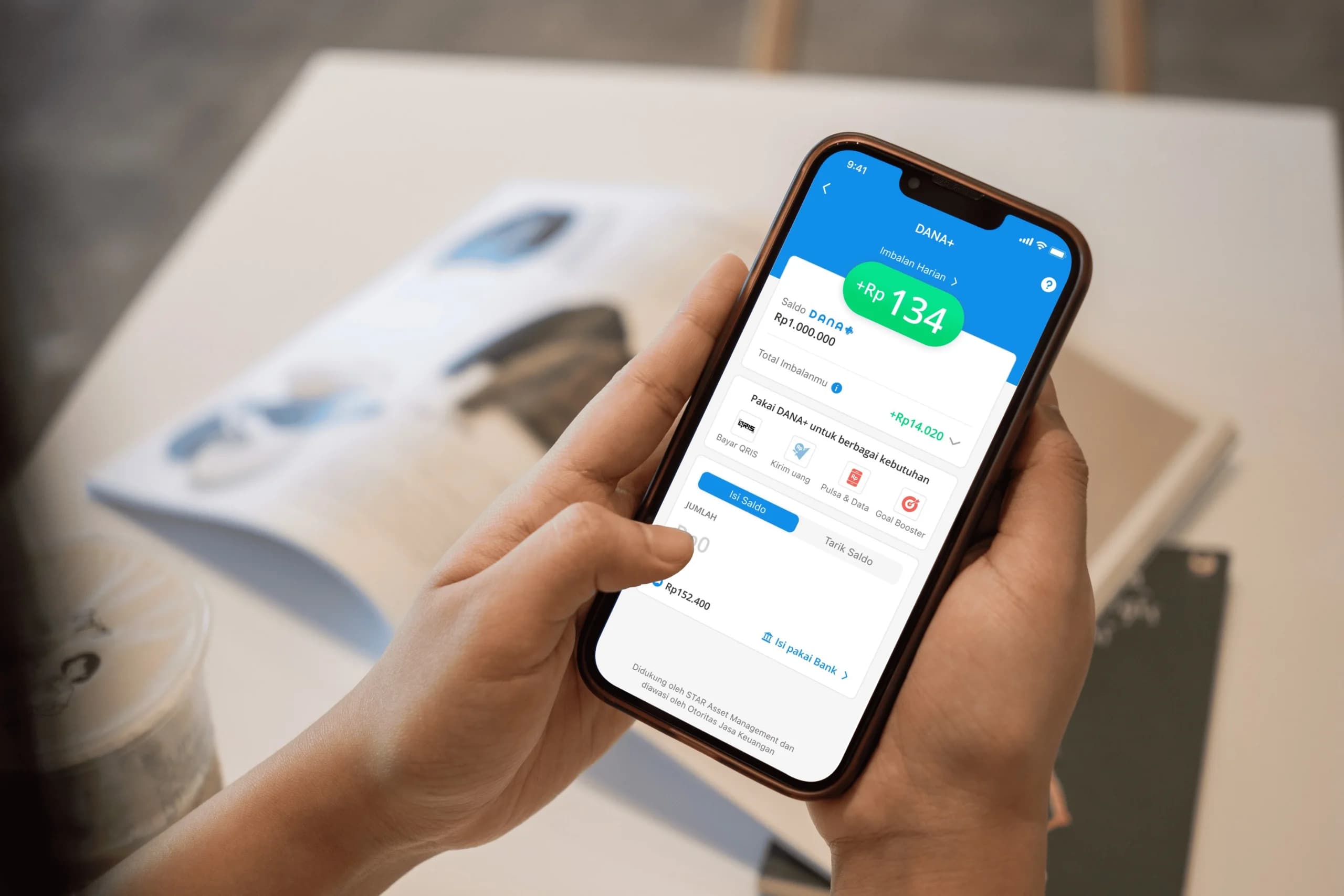 Aplikasi Dompet Digital DANA. (Sumber: DANA) Aplikasi Dompet Digital DANA. (Sumber: DANA)