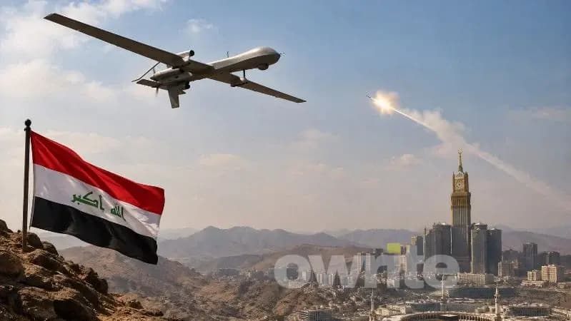 Ilustrasi drone Houthi serang Arab Saudi. Ilustrasi drone Houthi serang Arab Saudi.