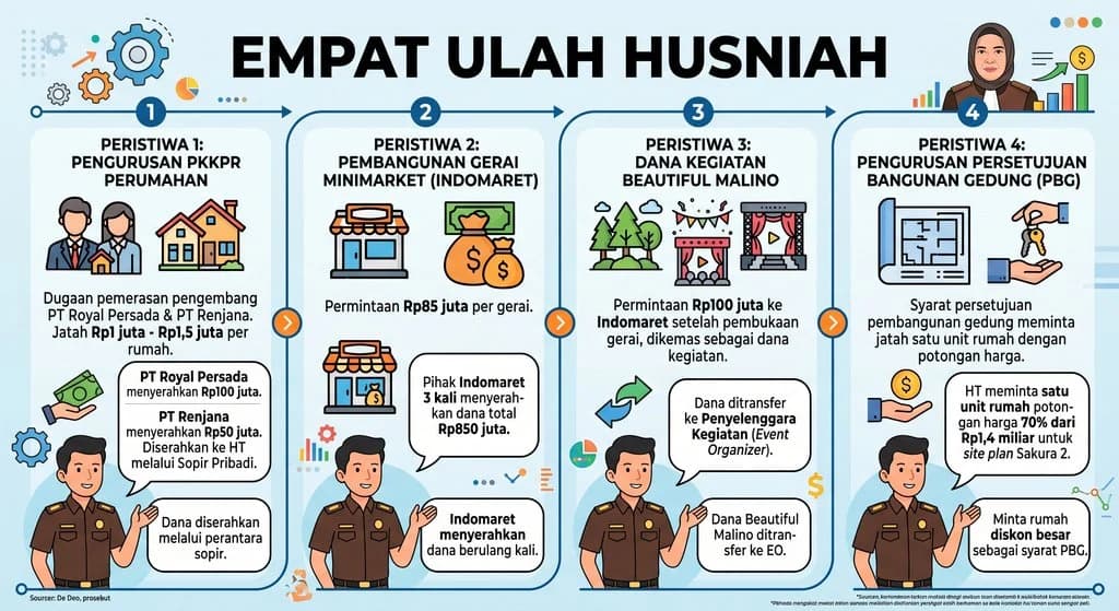 4 Dosa Bupati Gowa Sitti Husniah yang Berujung Tersangka Korupsi 4 Dosa Bupati Gowa Sitti Husniah yang Berujung Tersangka Korupsi