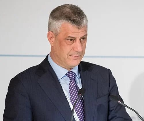 Mantan Presiden Kosovo yang menjabat pada 2016-2020, Hashim Thaçi Mantan Presiden Kosovo yang menjabat pada 2016-2020, Hashim Thaçi