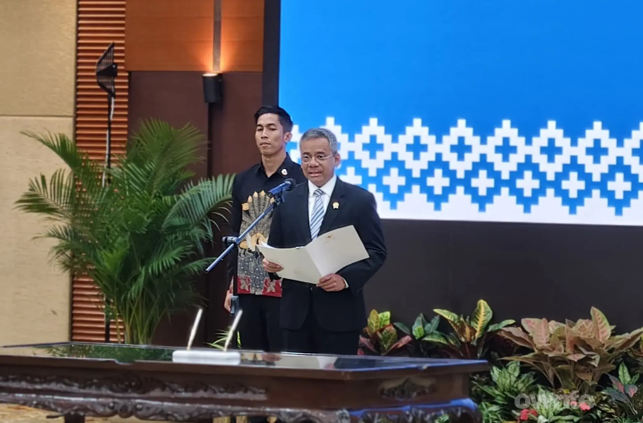 Menteri Keuangan Suahasil Nazara (sumber: Owrite/Anisa Aulia) Menteri Keuangan Suahasil Nazara (sumber: Owrite/Anisa Aulia)