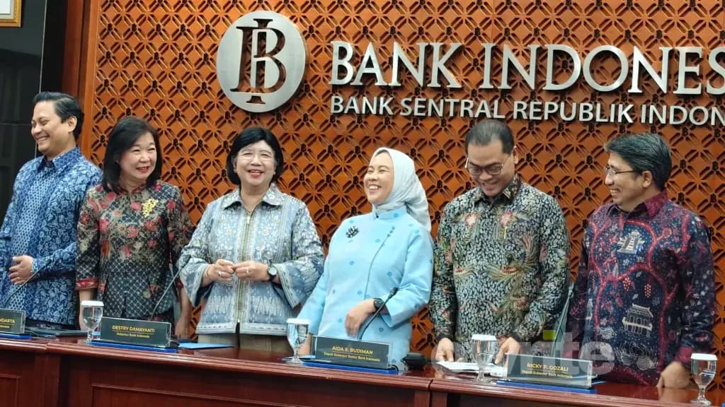 Rapat Dewan Gubernur Bank Indonesia edisi September 2026 di kantor Bank Indonesia, Jakarta (sumber: Owrite/Anisa Aulia) Rapat Dewan Gubernur Bank Indonesia edisi September 2026 di kantor Bank Indonesia, Jakarta (sumber: Owrite/Anisa Aulia)