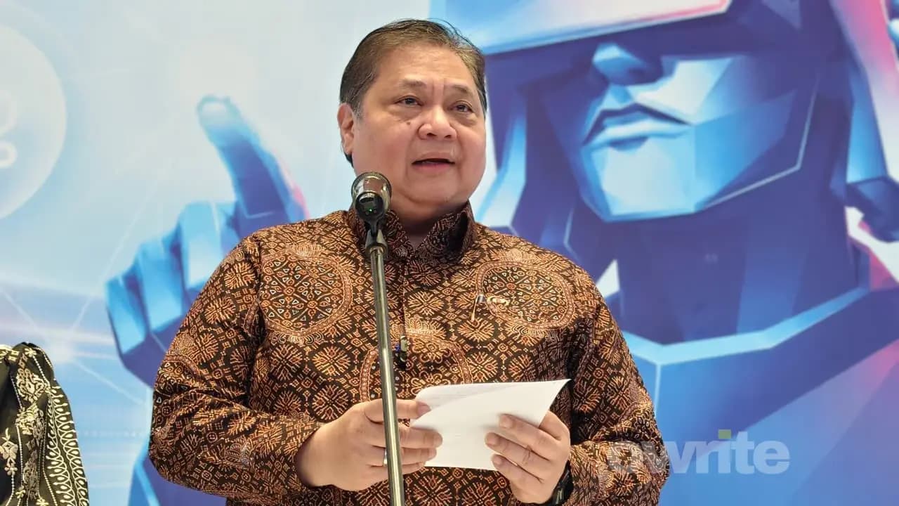 Menteri Koordinator Bidang Perekonomian Airlangga Hartarto (sumber: Owrite/Anisa Aulia) Menteri Koordinator Bidang Perekonomian Airlangga Hartarto (sumber: Owrite/Anisa Aulia)