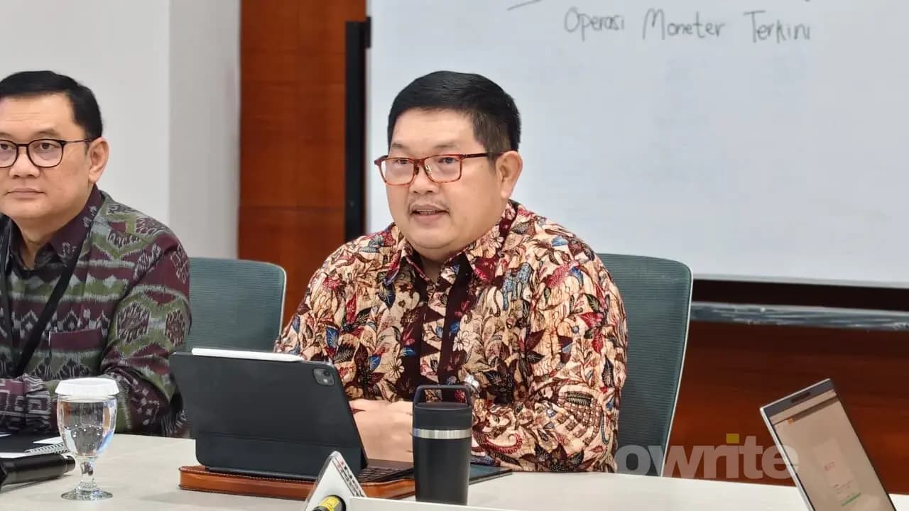 Kepala Departemen Pengelolaan Moneter dan Aset Sekuritas Bank Indonesia Erwin Gunawan Hutapea (sumber: Owrite/Anisa Aulia) Kepala Departemen Pengelolaan Moneter dan Aset Sekuritas Bank Indonesia Erwin Gunawan Hutapea (sumber: Owrite/Anisa Aulia)