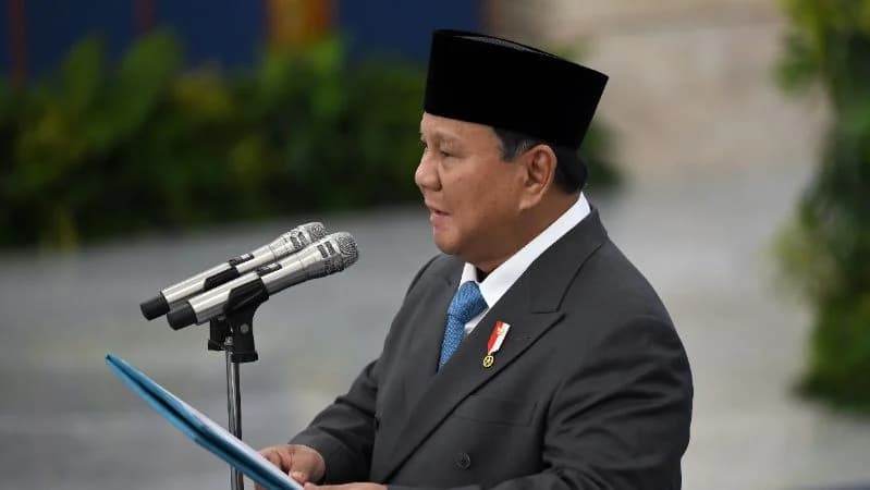 Presiden RI Prabowo Subianto. Presiden RI Prabowo Subianto.