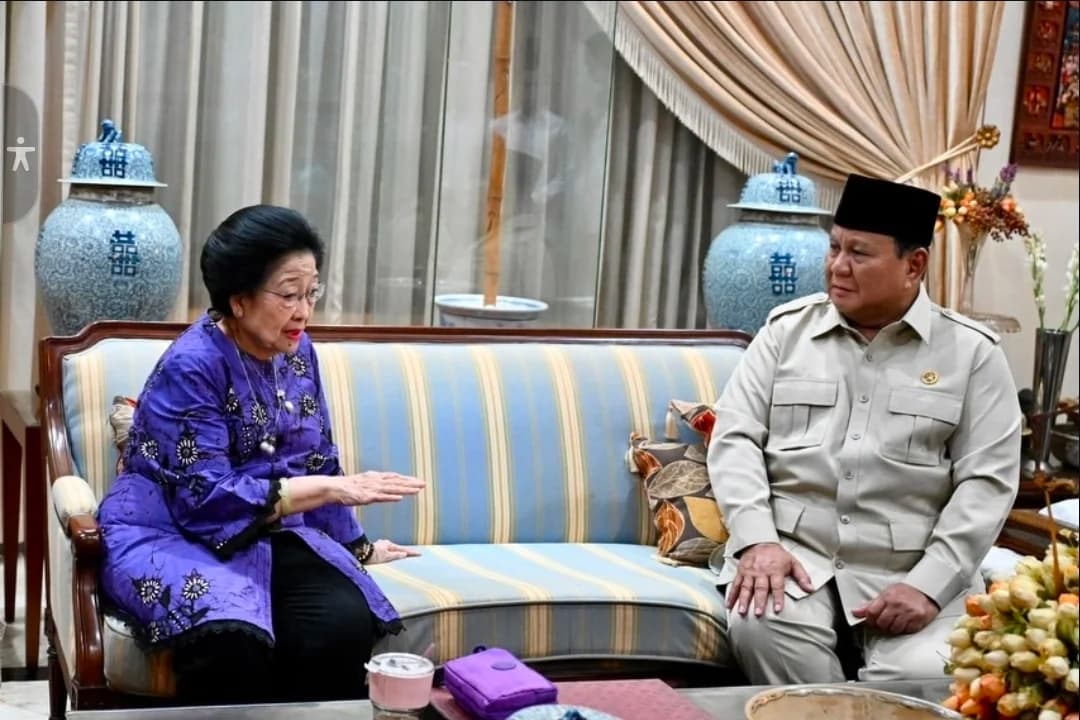 Presiden Prabowo berkunjung ke rumah Megawati di Jakarta, 28 September 2026. Presiden Prabowo berkunjung ke rumah Megawati di Jakarta, 28 September 2026.