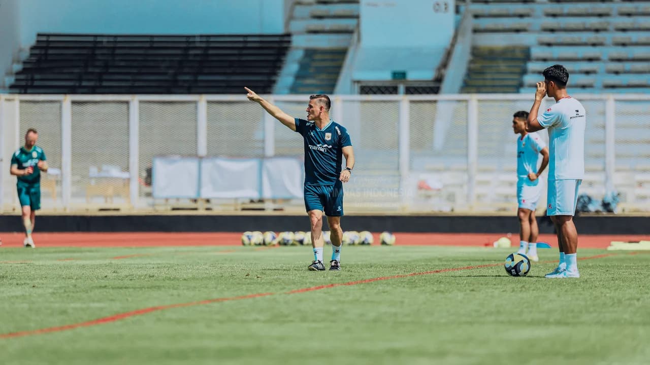 Pelatih Timnas Indonesia John Herdman dalam persiapan FIFA ASEAN Cup 2026. Pelatih Timnas Indonesia John Herdman dalam persiapan FIFA ASEAN Cup 2026.