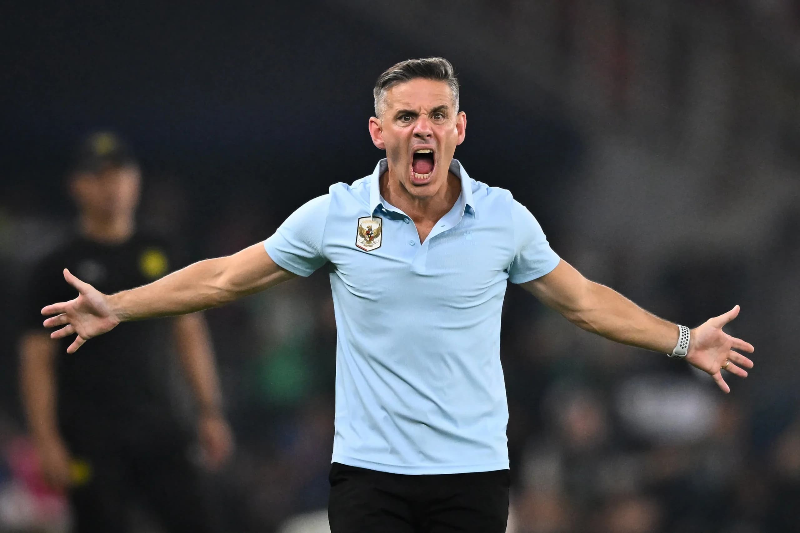 Pelatih Tim Nasional Indonesia John Herdman memberikan arahan kepada para pemain saat bertanding melawan Tim Nasional Malaysia dalam pertandingan penyisihan Grup A FIFA ASEAN Cup 2026 di Stadion Utama Gelora Bung Karno (SUGBK), Senayan, Jakarta, Senin (28/9/2026). Pelatih Tim Nasional Indonesia John Herdman memberikan arahan kepada para pemain saat bertanding melawan Tim Nasional Malaysia dalam pertandingan penyisihan Grup A FIFA ASEAN Cup 2026 di Stadion Utama Gelora Bung Karno (SUGBK), Senayan, Jakarta, Senin (28/9/2026).