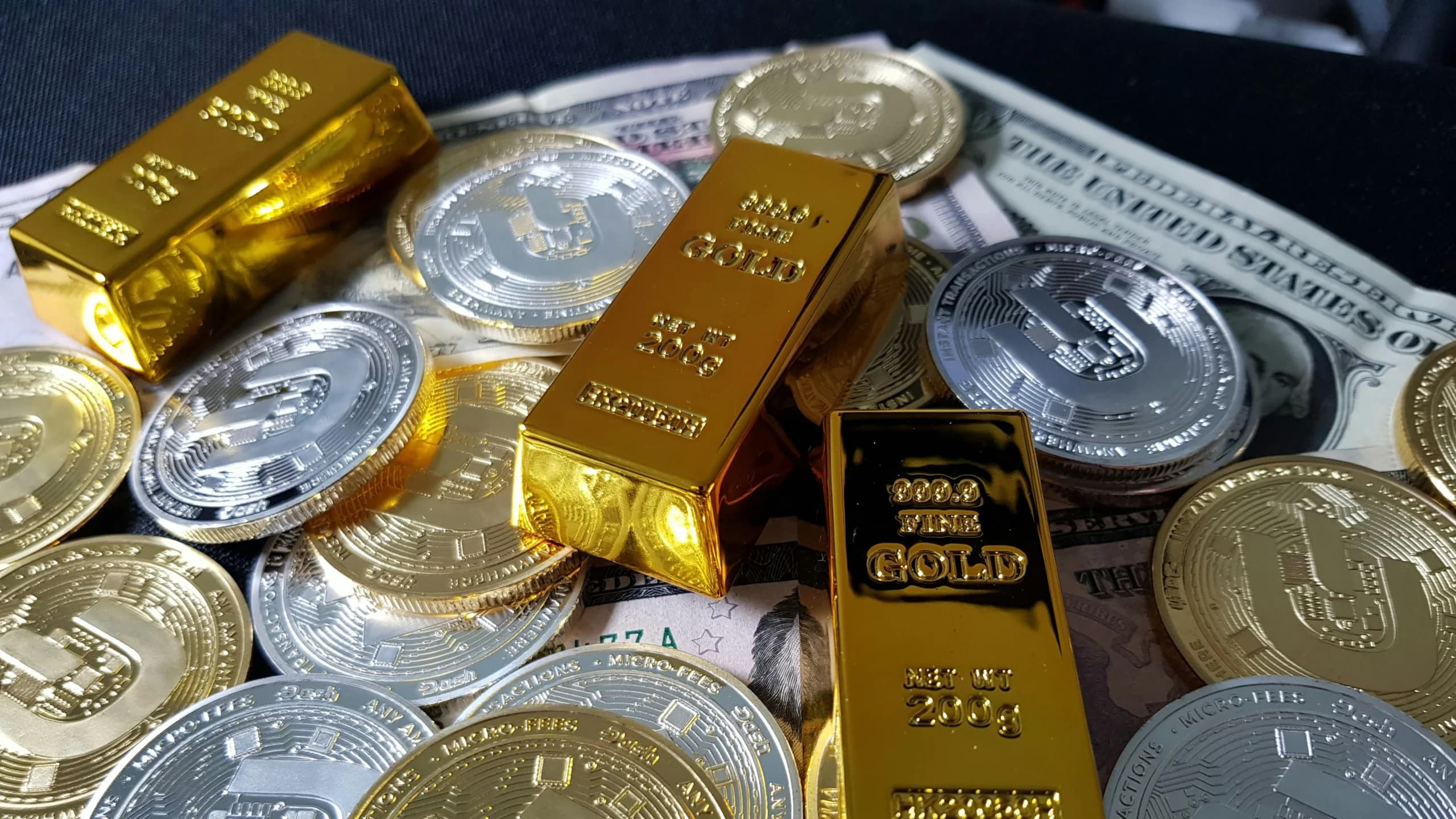 Ilustrasi Emas Batangan Global. (Sumber: Unsplash/Dash Cryptocurrency) Ilustrasi Emas Batangan Global. (Sumber: Unsplash/Dash Cryptocurrency)
