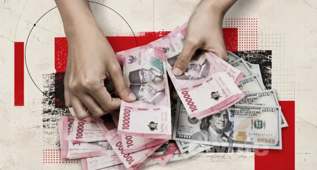Rupiah & dollar naik Rupiah & dollar naik