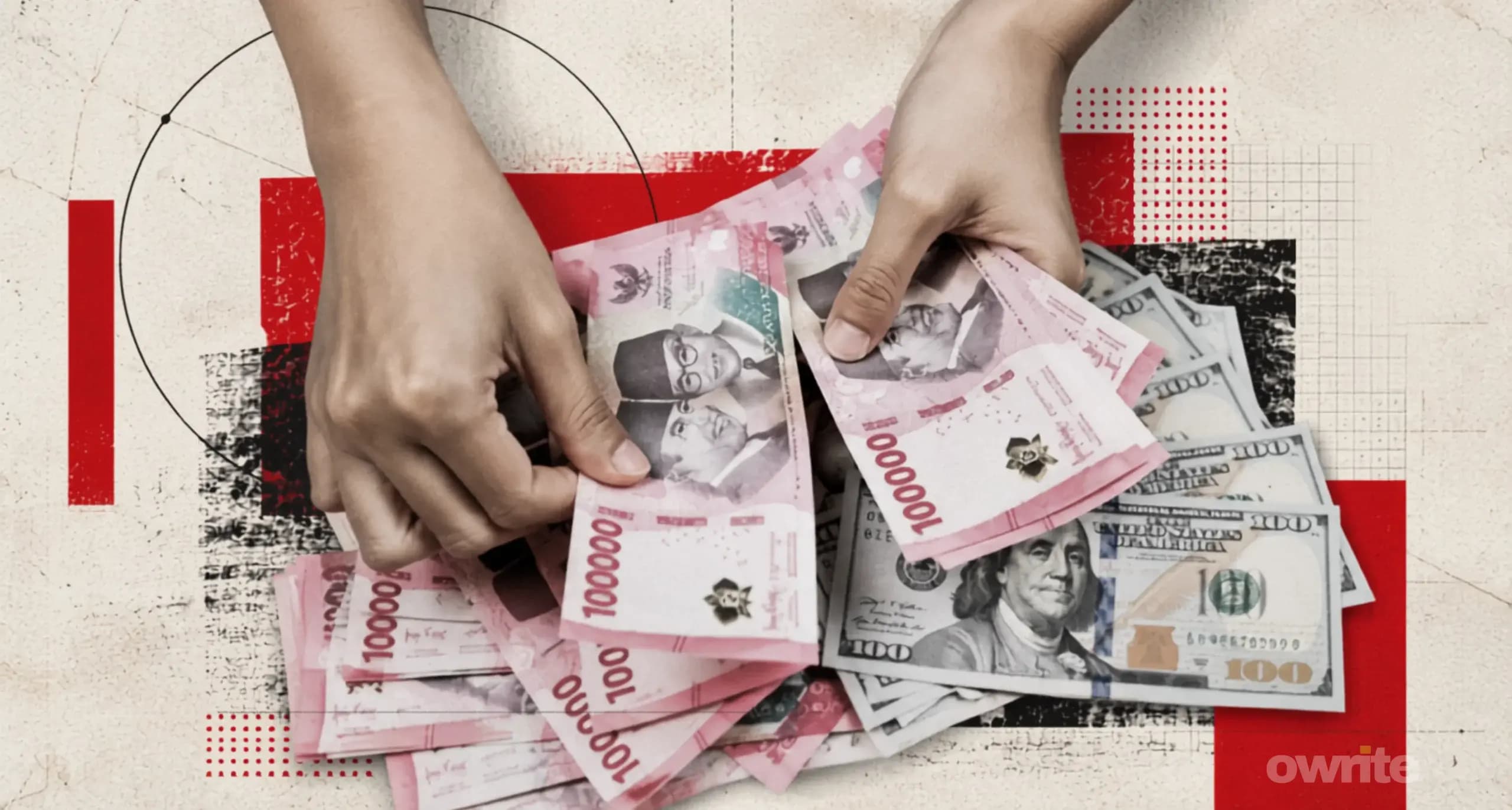 Rupiah & dollar naik Rupiah & dollar naik