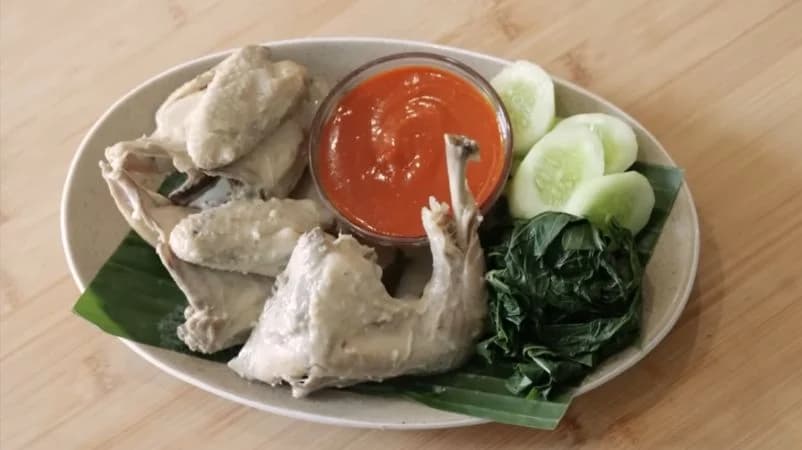 Menu ayam pop. Menu ayam pop.
