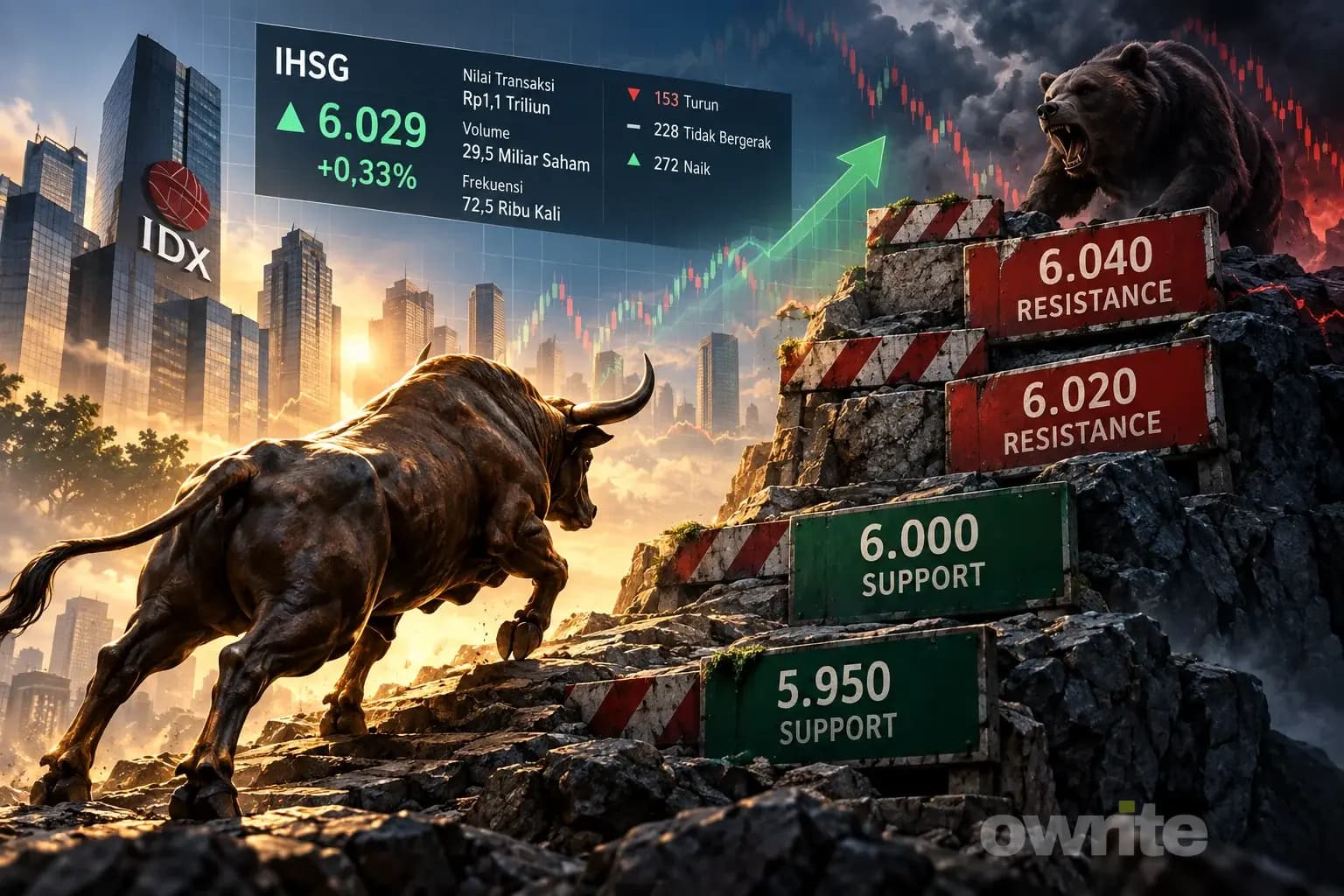 Ilustrasi IHSG 2 Oktober 2026. Ilustrasi IHSG 2 Oktober 2026.