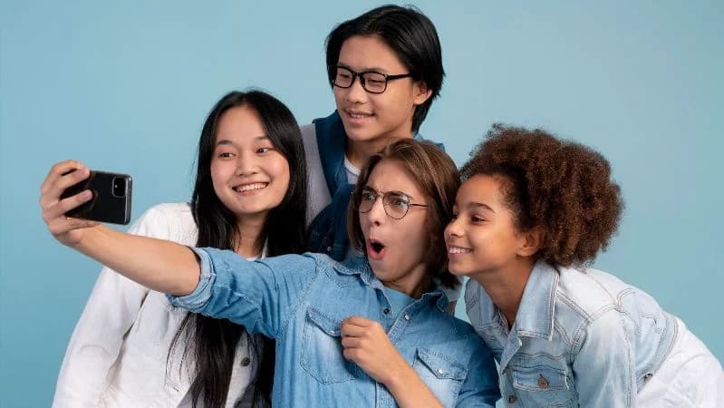 Ilustrasi Generasi Z atau Gen Z. Ilustrasi Generasi Z atau Gen Z.