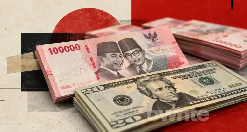 Ilustrasi Rupiah dan Dollar Ilustrasi Rupiah dan Dollar
