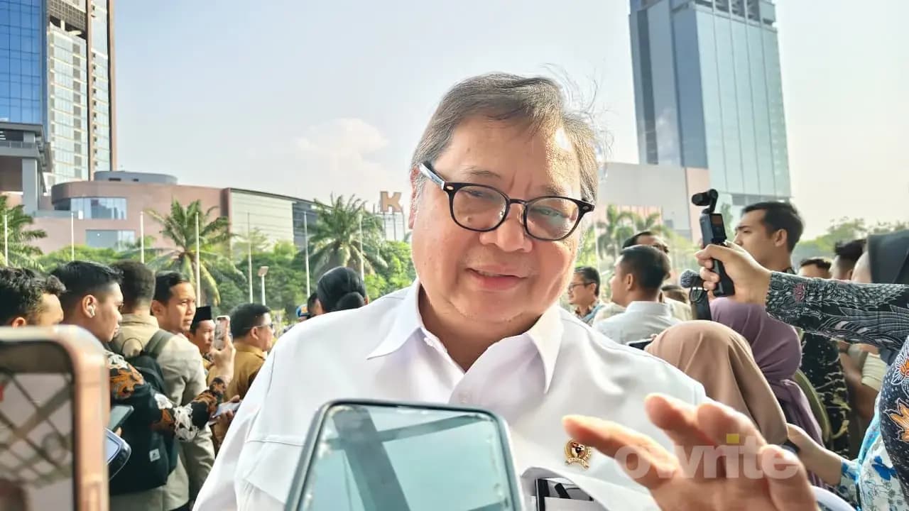 Menteri Koordinator Bidang Perekonomian Airlangga Hartarto (sumber: Owrite/Anisa Aulia) Menteri Koordinator Bidang Perekonomian Airlangga Hartarto (sumber: Owrite/Anisa Aulia)