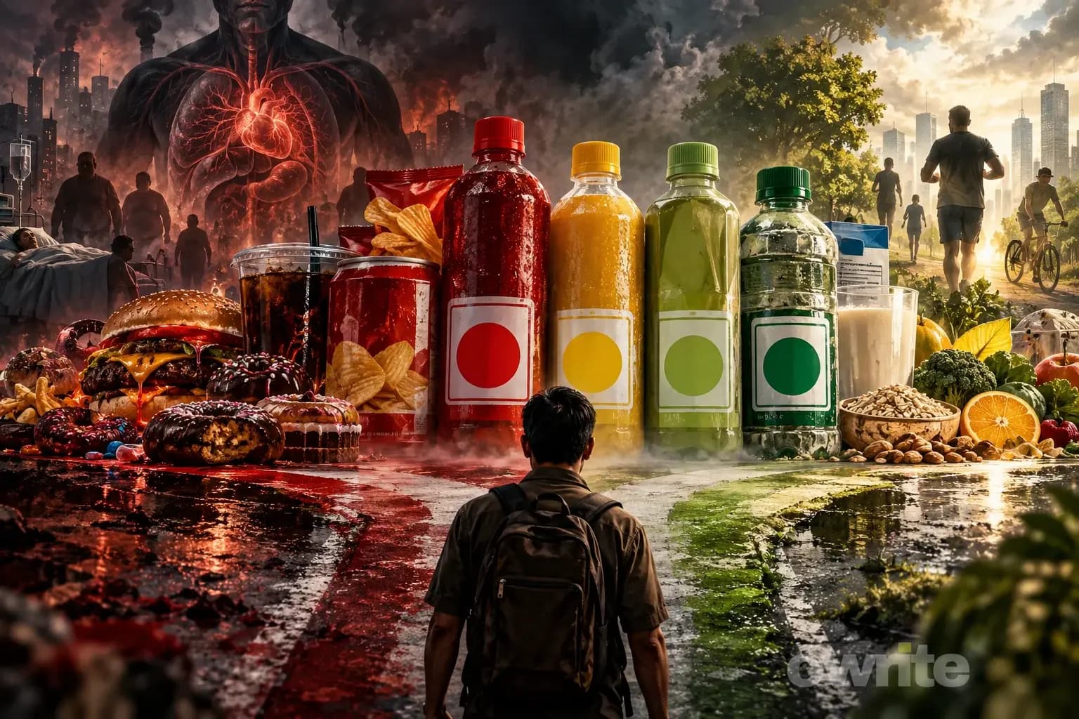 Ilustrasi Nutri-Level pangan. Ilustrasi Nutri-Level pangan.