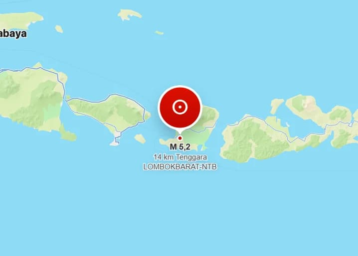 Gempa M2.5 di Lombok Barat, Nusa Tenggara Barat (NTB) Gempa M2.5 di Lombok Barat, Nusa Tenggara Barat (NTB)
