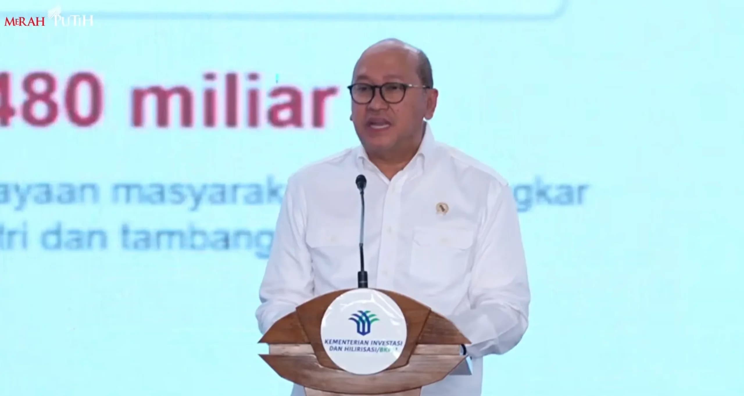 Menteri Investasi dan Hilirisasi/Kepala BKPM Rosan Perkasa Roeslani. (Sumber: YouTube Sekretariat Presiden) Menteri Investasi dan Hilirisasi/Kepala BKPM Rosan Perkasa Roeslani. (Sumber: YouTube Sekretariat Presiden)