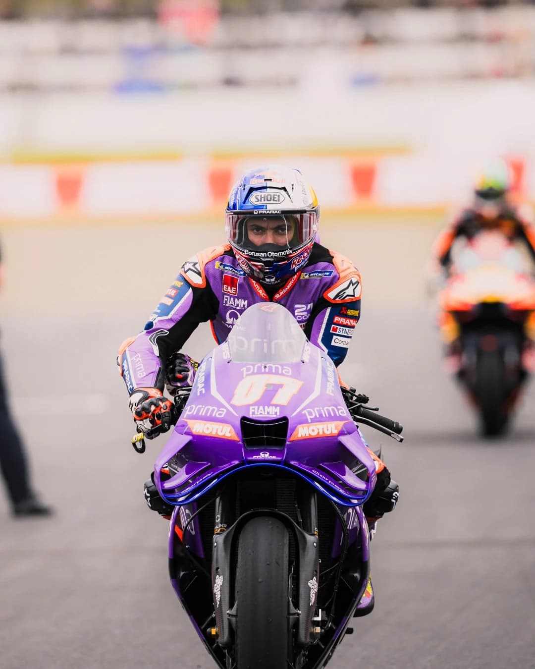Pembalap MotoGP Toprak Razgatlioglu. Pembalap MotoGP Toprak Razgatlioglu.