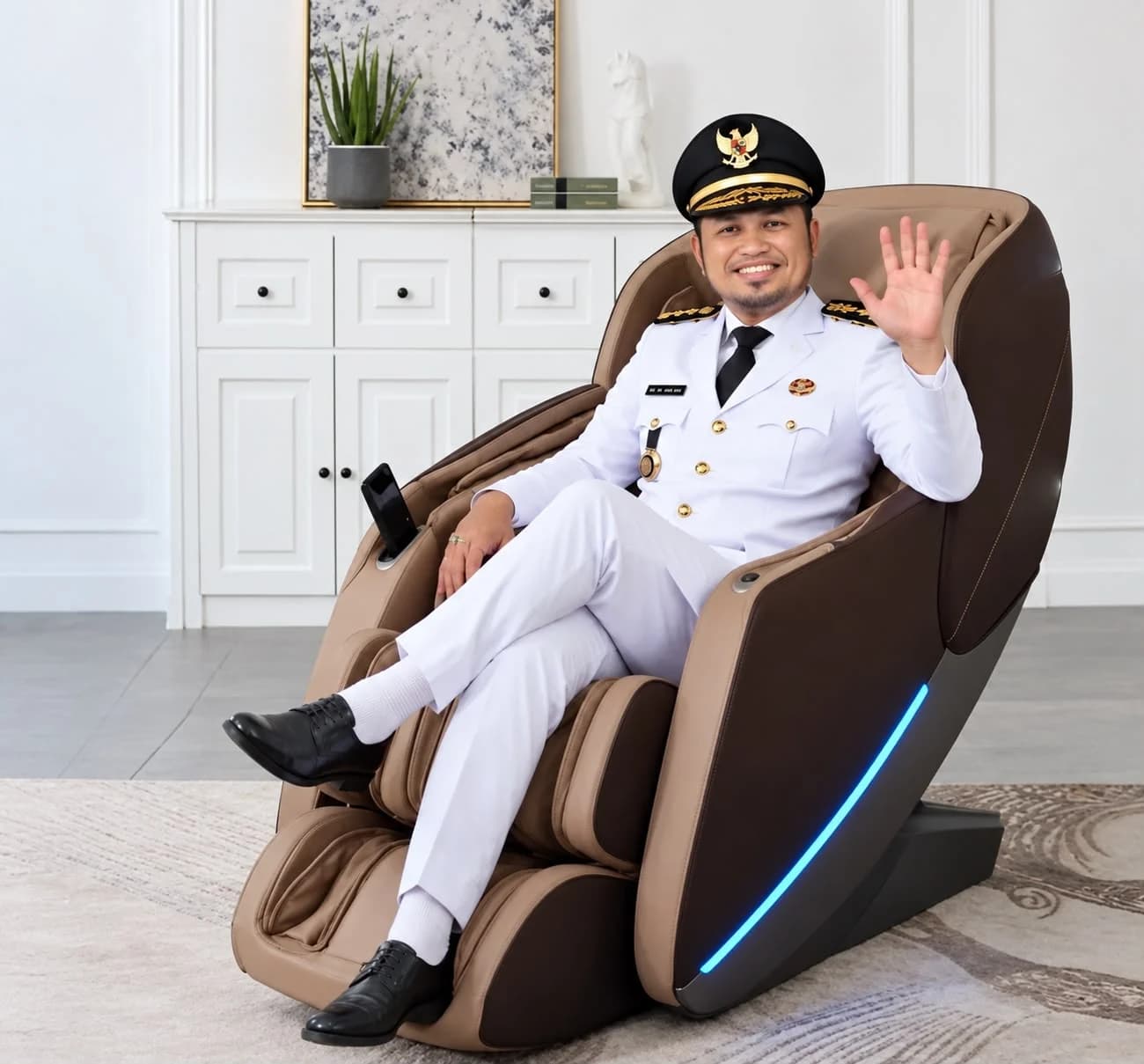 Gubernur Kalimantan Timur, Rudi Mas'ud. Gubernur Kalimantan Timur, Rudi Mas'ud.